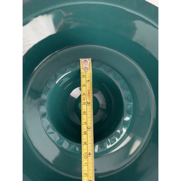 Terra Cotta Chip Dip Serving Bowl by Mexican Fiesta Party Bowl Green Southwest - Picture 9 of 12